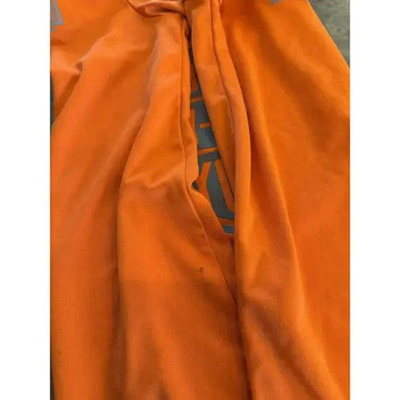 Harley Davidson Mens Orange H-DO3 Las Vegas Nevada Short Sleeve Shirt Size M - Picture 10 of 10